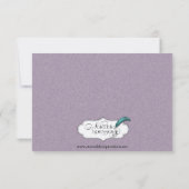 De Grote Gemakkelijke Huwelijk bewaart de Datum Save The Date (Achterkant)