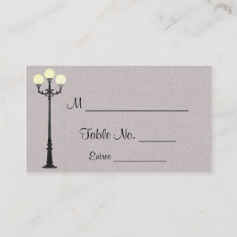 De grote gemakkelijke trouwplaatskaarten plaatskaartje