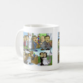 De grote Gildermouw. Koffiemok (Voorkant links)