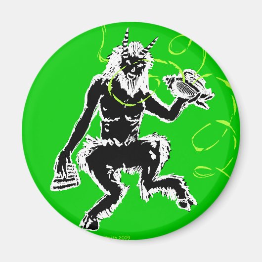 De grote God Pan Magneet (Voorkant)