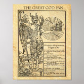 DE GROTE GOD PAN POSTER (Voorkant)