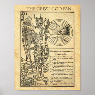 DE GROTE GOD PAN POSTER