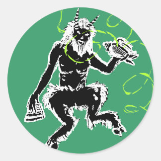De grote God Pan Ronde Sticker