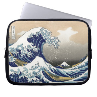 De Grote Golf 神 川 沖 浪 裏 Laptop Sleeve