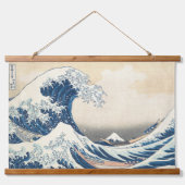 De Grote Golf — beroemde Japanners Hangend Wandkleed (Voorkant)