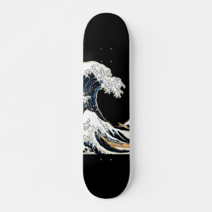 De Grote Golf bij Kanagawa Hokusai, Japanse kunst Persoonlijk Skateboard