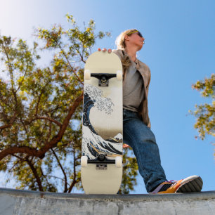 De Grote Golf bij Kanagawa Hokusai, Japanse kunst Persoonlijk Skateboard