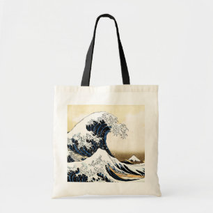 De Grote Golf bij Kanagawa Hokusai, Japanse kunst Tote Bag