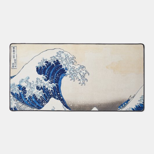 De Grote Golf bij Kanagawa -  Japans Bureaumat (Voorkant)