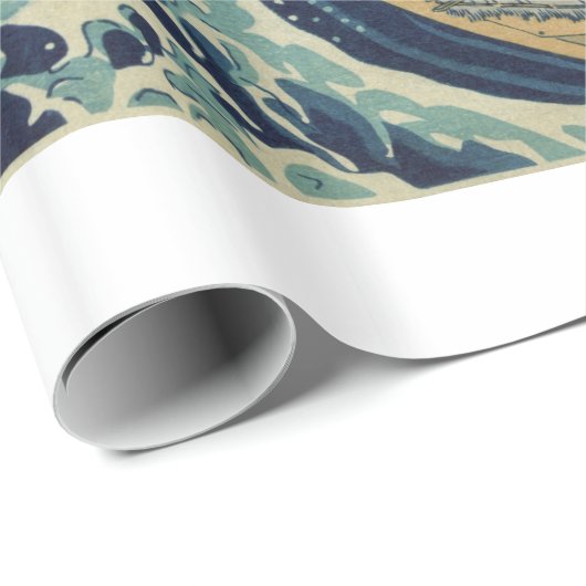 De grote golf cadeaupapier (Rol Hoek)