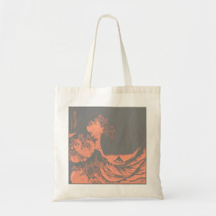 De Grote Golf Canvas tas Peach & Grey