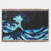 De Grote Golf Deep Blue Deken (Voorkant)