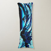 De Grote Golf Deep Blue Lichaamskussen (Voorkant Verticaal)