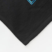 De grote golf fleece deken (Hoek)