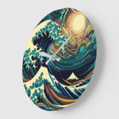 De Grote Golf, golf uit Kanagawa v1 Klok (Hoek)