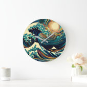 De Grote Golf, golf uit Kanagawa v1 Klok (Huis)