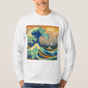 De Grote Golf, golf uit Kanagawa v2 T-shirt