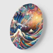 De Grote Golf, golf uit Kanagawa v3 Klok (Hoek)