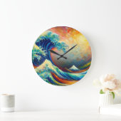 De Grote Golf, golf uit Kanagawa v4 Klok (Huis)