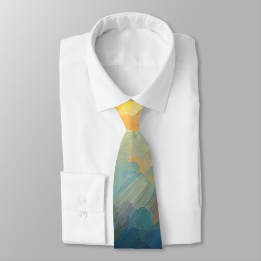 De Grote Golf, golf uit Kanagawa v4 Stropdas (Gebonden)