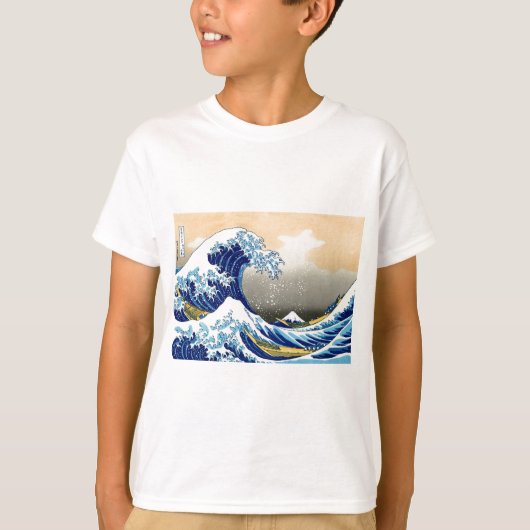 De Grote Golf - Hokusai T-shirt (Voorkant)