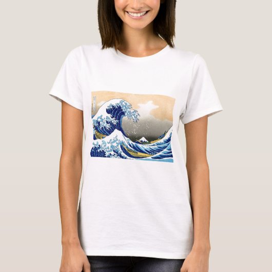 De Grote Golf - Hokusai T-shirt (Voorkant)