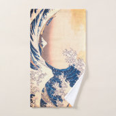 De Grote Golf - Japanse kunst Bad Handdoek (Handdoek)