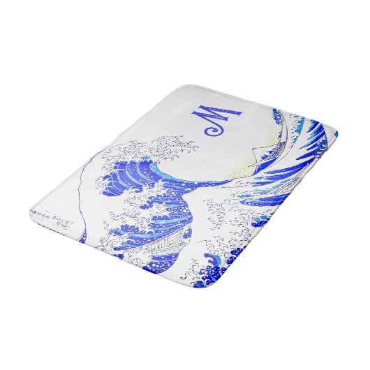 De Grote Golf - Japanse kunst Badmat (Gekanteld)