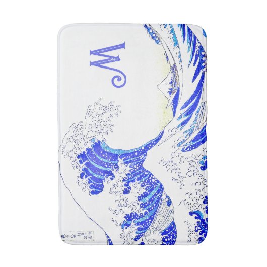 De Grote Golf - Japanse kunst Badmat (Voorkant Verticaal)