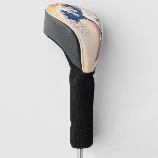 De Grote Golf - Japanse kunst  Golfheadcover (Schuin)