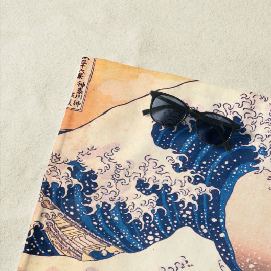 De Grote Golf - Japanse kunst Strandlaken (In situ)