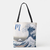 De Grote Golf - Japanse kunst Tote Bag (Achterkant)