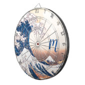 De Grote Golf - Japanse kunstkleerkaart Dartbord (Voorkant Rechts)