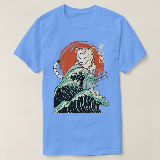 De grote golf Kanagawa T-shirt (Design voorkant)