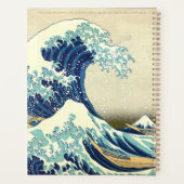 De Grote Golf – Katsushika Hokusai – Aangepaste te Planner (Achterkant)