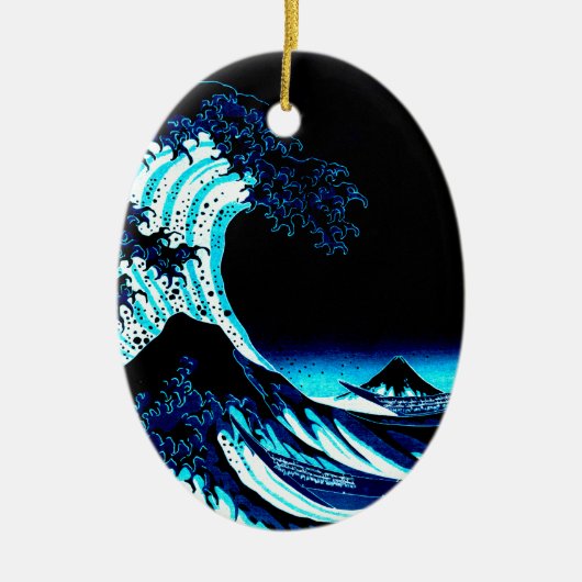 De Grote Golf Keramisch Ornament (Voorkant)