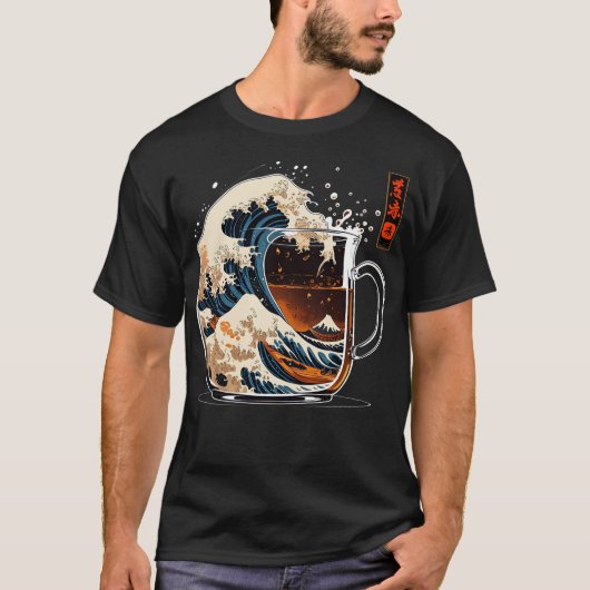 De grote golf koffie t-shirt (Voorkant)