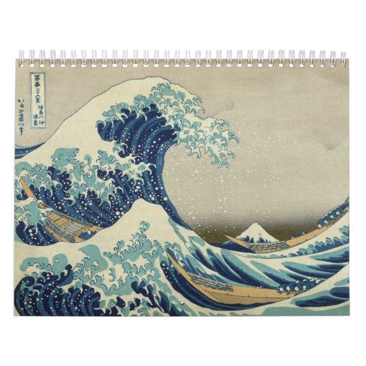 De Grote Golf: Kunst van Hokusai Kalender (Hoes)