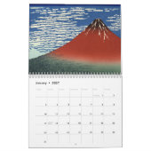 De Grote Golf: Kunst van Hokusai Kalender (Jan 2027)