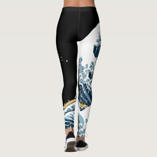 De grote golf leggings (Achterkant)
