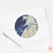 De grote golf ronde sticker (Envelop)