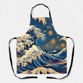 De Grote Golf Starry Night Mashup Schort Overal (Voorkant)