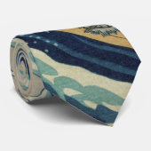 De grote golf stropdas (Opgerold)