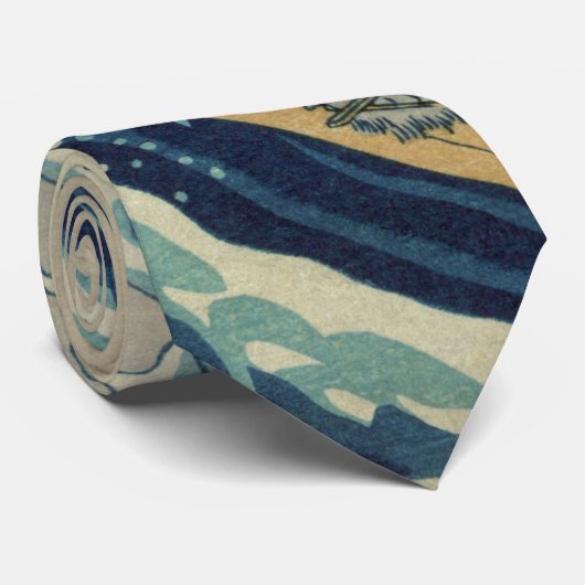 De grote golf stropdas (Opgerold)