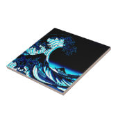 De grote golf tegeltje (Zijkant)