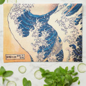 De grote golf theedoek (Gevouwen)