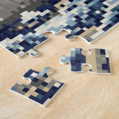 De grote Golf van Art. het met 8 bits van het Legpuzzel (Zijkant)