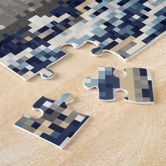 De grote Golf van Art. het met 8 bits van het Legpuzzel (Zijkant)