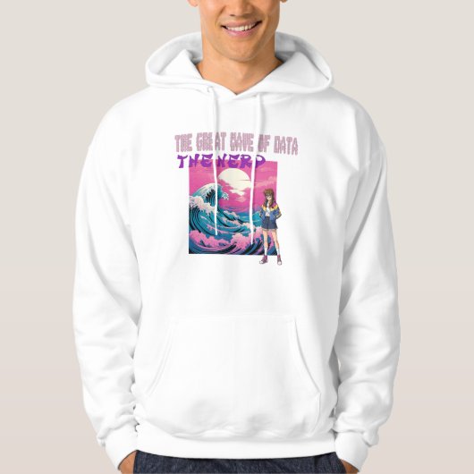 De Grote Golf Van Data Hoodie (Voorkant)