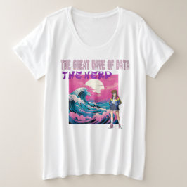 De Grote Golf Van Data Maat T-shirt